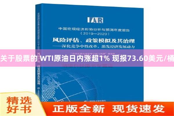 关于股票的 WTI原油日内涨超1% 现报73.60美元/桶