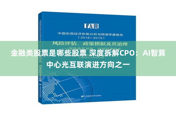 金融类股票是哪些股票 深度拆解CPO：AI智算中心光互联演进方向之一