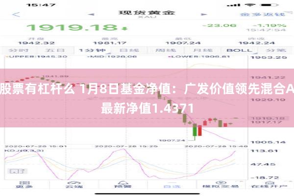 股票有杠杆么 1月8日基金净值：广发价值领先混合A最新净值1.4371